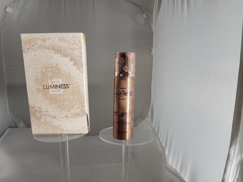 Luminess airbrush foundation kit and one extra air brush foundation.